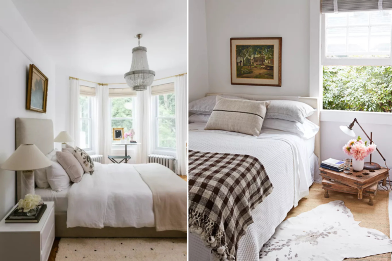 25 Small Bedroom Ideas to Make Your Space Look Bigger & Stylish