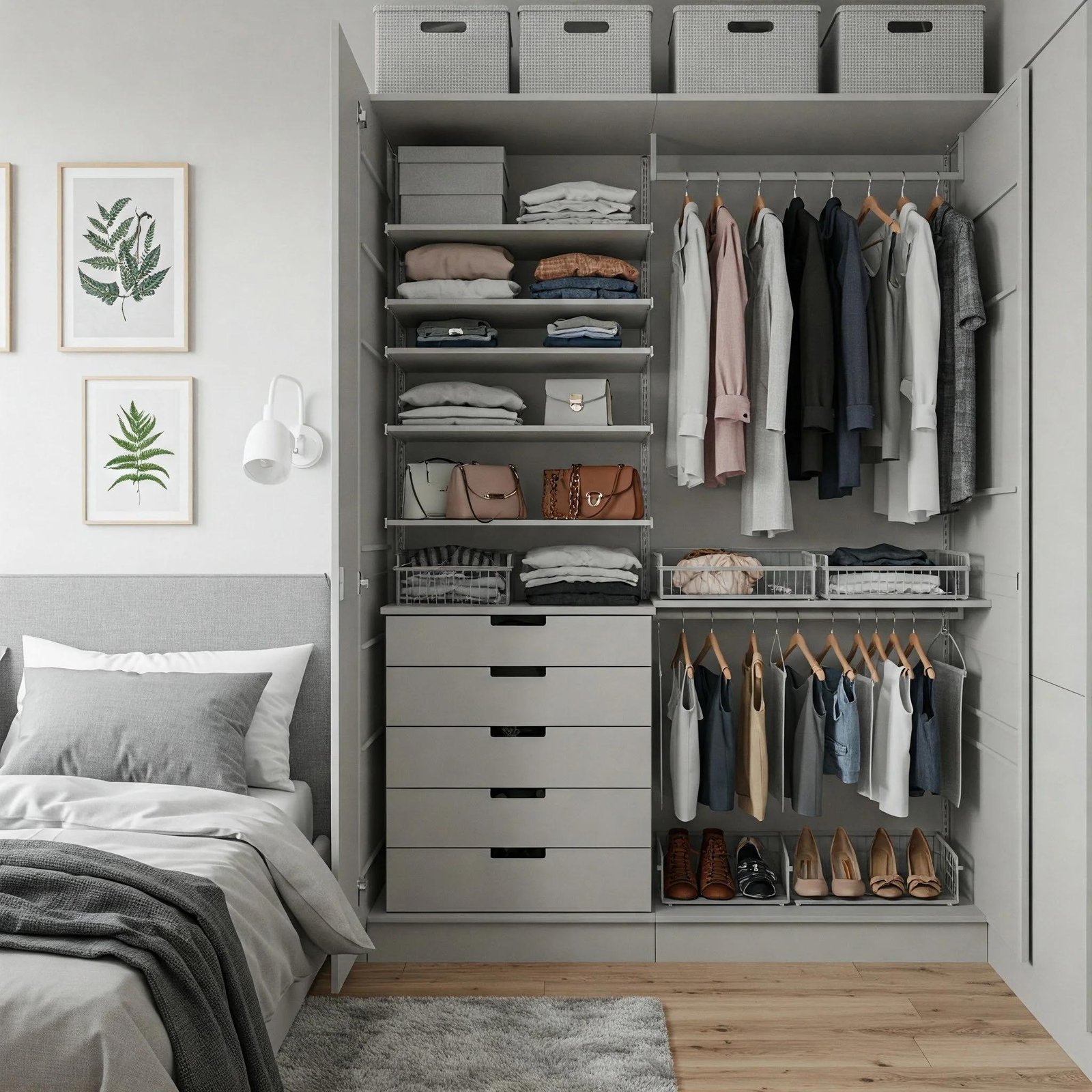 15 Small Bedroom Organization Ideas for Tidy Spaces