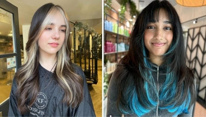 19 Beautiful Peekaboo Hair Color Ideas for Every Hair Length