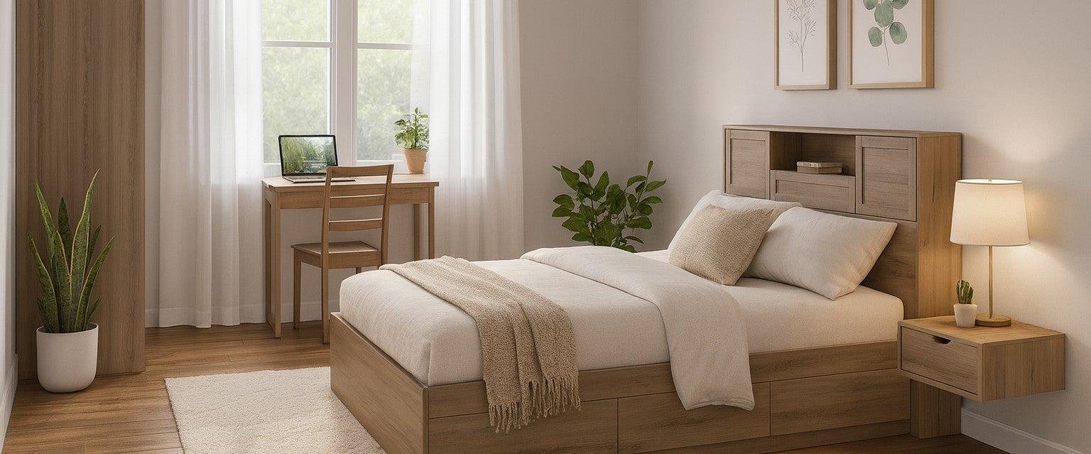 How to Arrange Furniture in a Small Bedroom for Maximum Space | JYSK