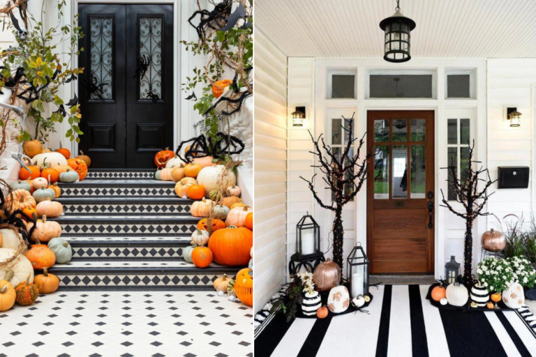 25 Halloween Porch Ideas for a Spooky Yet Welcoming Front Entrance